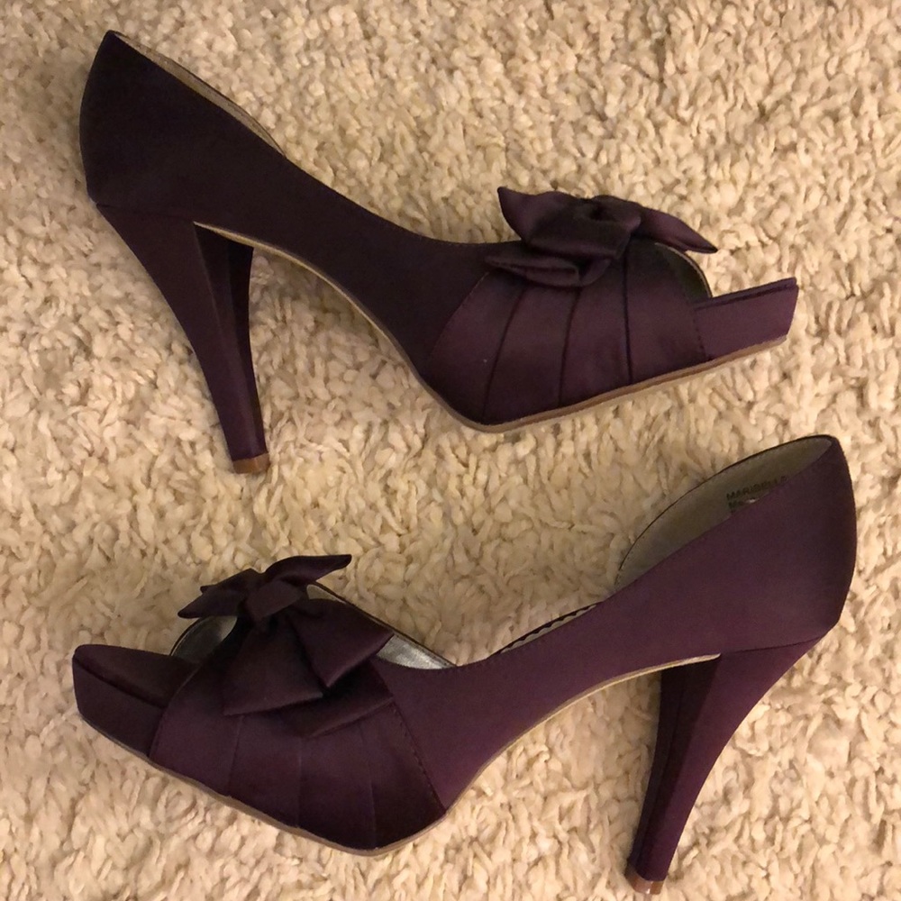 [Dark Plum Heels]